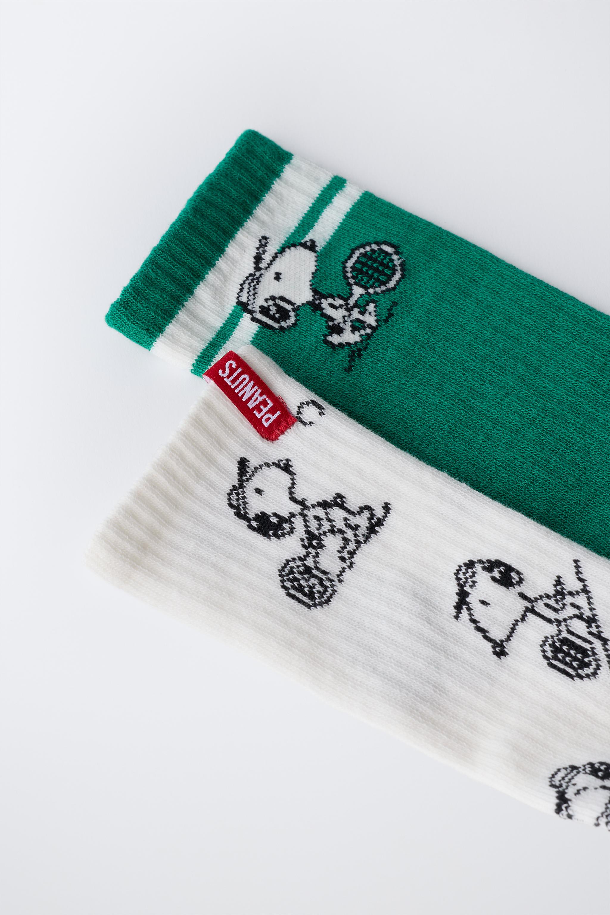 TWO-PACK OF SNOOPY PEANUTS™ LONG SOCKS